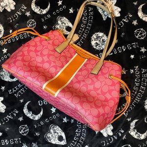 Cute coach pink and orange!